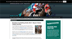 Desktop Screenshot of breederscupraces.net